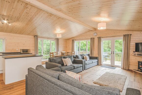 Tissington Classic Vogue 4 Spa (Pet) - Sandybrook Lodges, Ashbourne