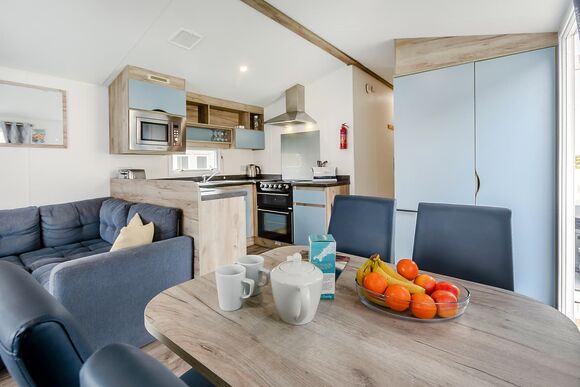 Fistral Deluxe 3 Bed Hot Tub (Pet) - St Agnes Holiday Park, Blackwater, St Agnes