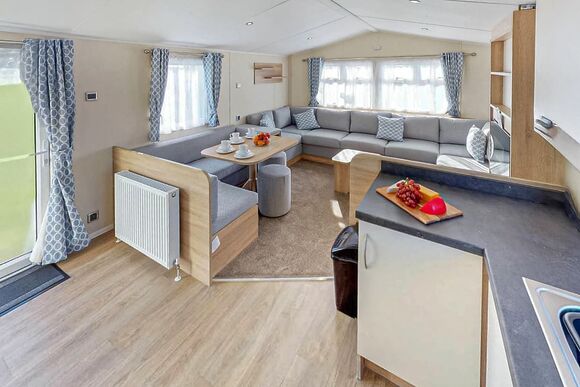 Gold  3 Caravan with Decking sleeps 6 - Sand le Mere Holiday Village, Tunstall, Nr Withernsea