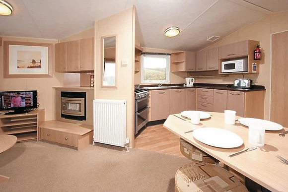 Typical SG 2 Bed Silver Caravan (Pet) 