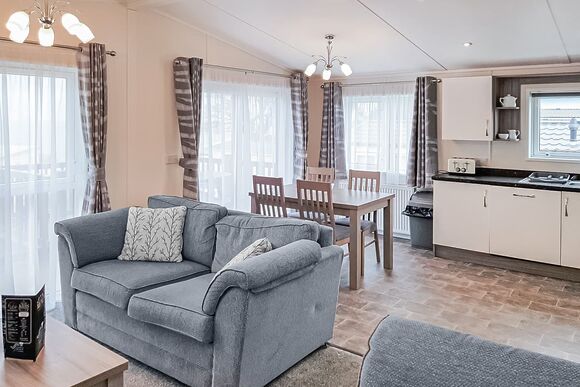 2 Bed Platinum Lodge - Sandy Glade Holiday Park, Burnham-on-Sea