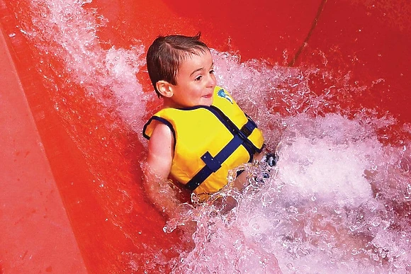 Outdoor heated pool<br />