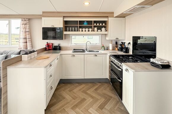 Cree 2 bed caravan - Sandgreen Caravan Park, Sandgreen