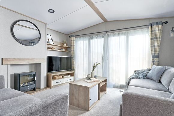 Premium Plus hot tub 2 bed holiday home slps 6 Pet - Sun Haven Holiday Park, Mawgan Porth, Nr Newquay