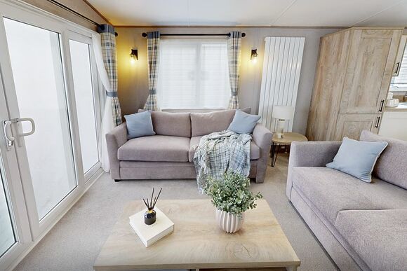 Premium Plus hot tub 2 bed holiday home slps 6 Pet - Sun Haven Holiday Park, Mawgan Porth, Nr Newquay