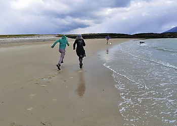 The beach at Skipness