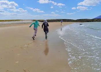 The beach at Skipness