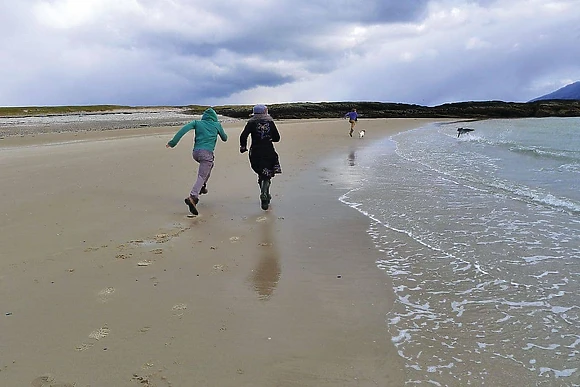 The beach at Skipness