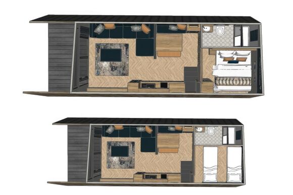 Signature Cove Lodge with Hot Tub & Private Garden - Silver Sands Holiday Park - Cornwall, Helston