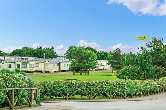 The park setting<br />