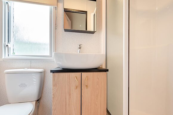 Silver Premium 2 Caravan slps 6 parking, decking - Looe Bay, Looe