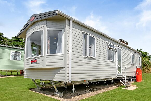 Silver Premium 2 Caravan slps 6 parking, decking P - Looe Bay, Looe