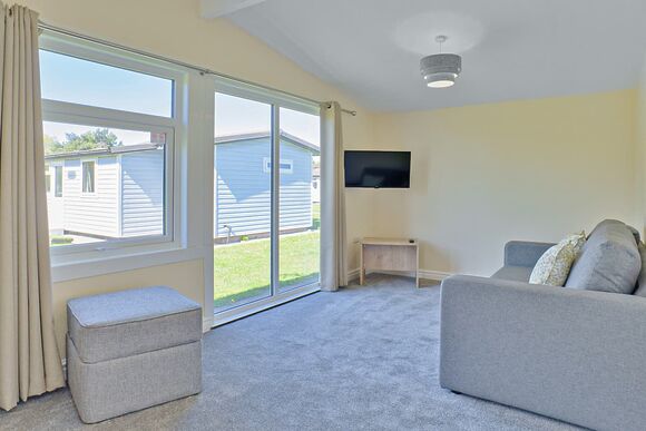 Silver Chalet 1 bedroom (Slps 2) Pet - Solway Holiday Village, Silloth, North Lakes