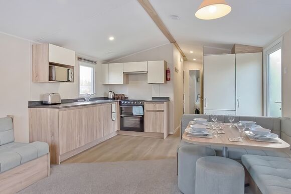 Silver 3 Bedroom (Pet) - Solway Holiday Village, Silloth, North Lakes
