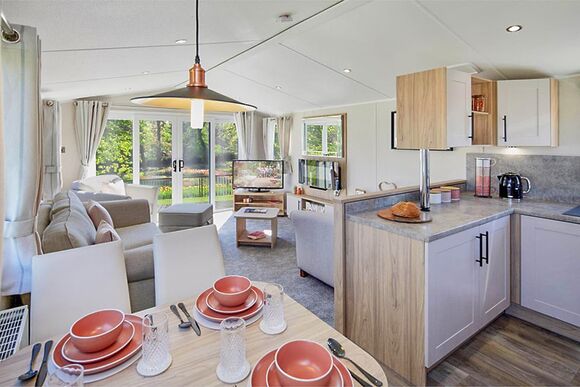 Gold 3 Bedroom Caravan (Slps 8) Pet - Solway Holiday Village, Silloth, North Lakes