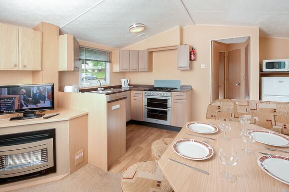 SB 3 Bed Bronze Caravan - South Bay Holiday Park, Brixham