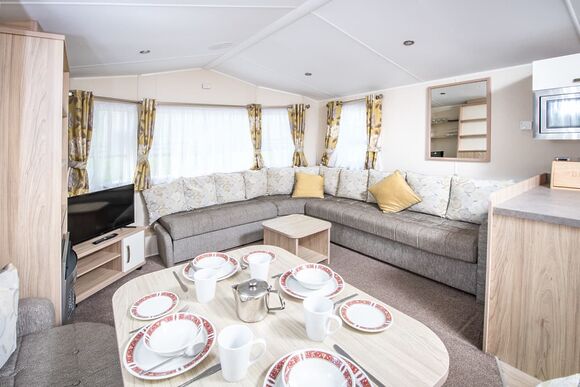 SB 3 Bed Silver Caravan (Pet) - South Bay Holiday Park, Brixham