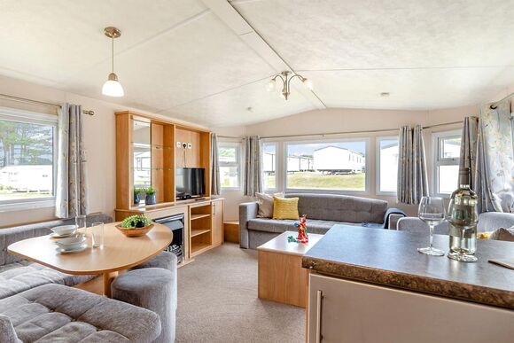 Silver Caravan, Sleeps 8. With dedicated parking and decking. - Southerness, Southerness, by Dumfries