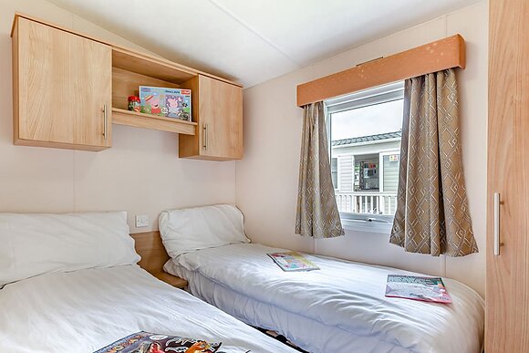 Silver Caravan. With parking and decking. P - Southerness, Southerness, by Dumfries