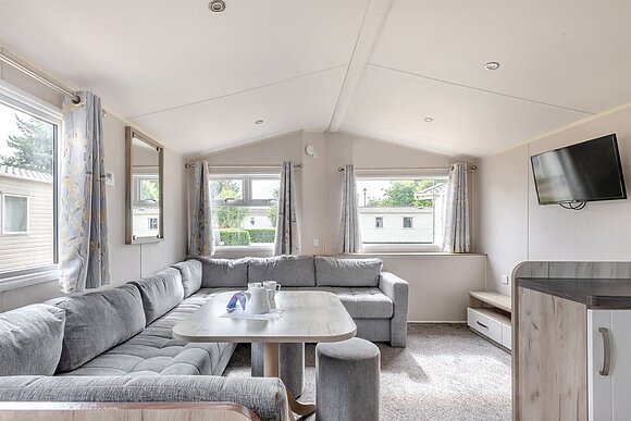 Silver 2 Caravan slps 6 parking P - Southerness, Southerness, by Dumfries