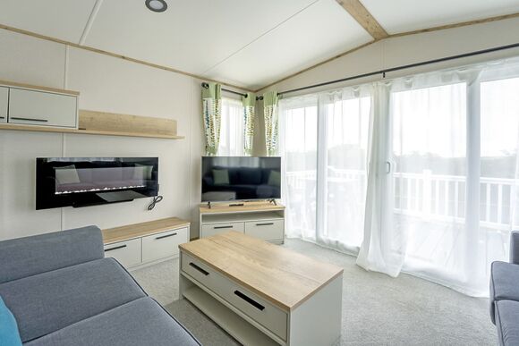 Gold 3 Caravan with Decking - Stowford Farm Meadows, Combe Martin