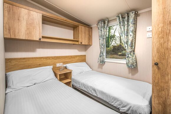 3 Bed Platinum Caravan Lodge - St Ives Holiday Village, Lelant, St Ives