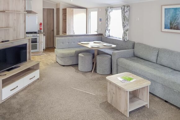 2 Bed Gold Caravan Lodge - St Ives Holiday Village, Lelant, St Ives