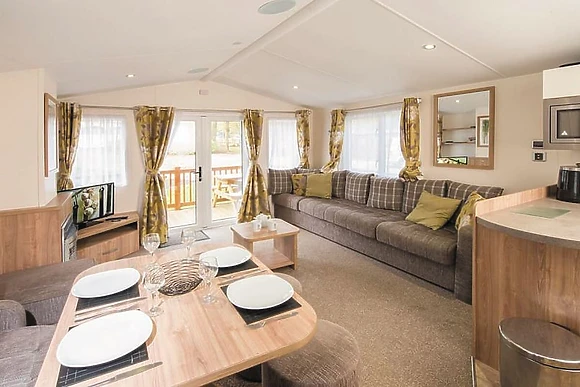 3 Bed Gold Caravan Lodge 