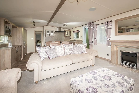 3 Bed Silver Caravan Lodge 