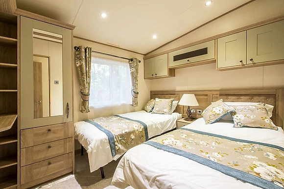 3 Bed Silver Caravan Lodge 