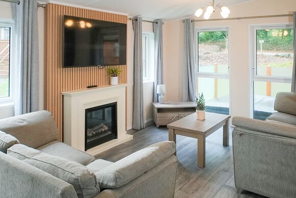 3 Bed Platinum Lodge Pet - St Ives Holiday Village, Lelant, St Ives