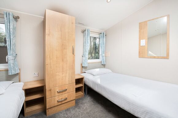 2 Bed Gold Caravan Lodge (adapted) - St Ives Holiday Village, Lelant, St Ives