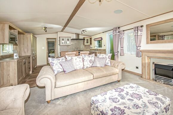 2 Bed Platinum Caravan Lodge - St Ives Holiday Village, Lelant, St Ives