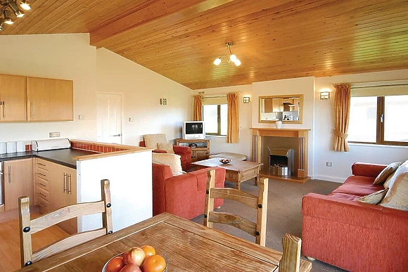 Typical Cedar 3 Bed Lodge