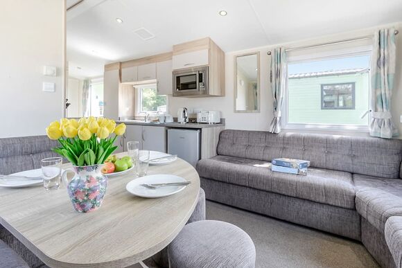 Bronze Caravan with parking & decking, Bronze Caravan with parking & decking P - St Minver, Rock