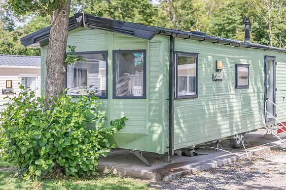 Bronze Caravan with parking & decking, Bronze Caravan with parking & decking P - St Minver, Rock