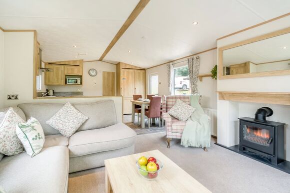Gold Premium Caravan with parking, ensuite & decking P, Gold Premium Caravan with parking, ensuite & decking - St Minver, Rock