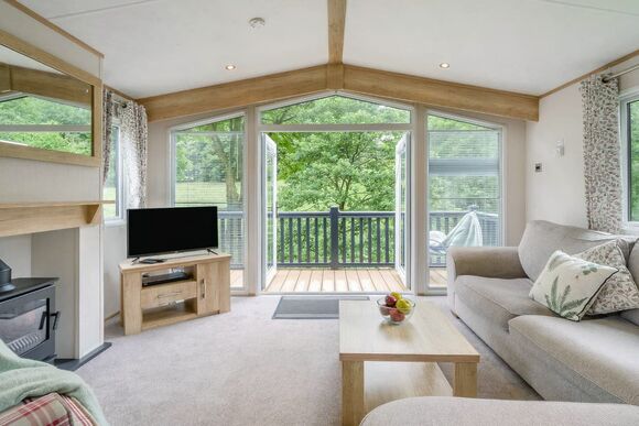 Gold Premium Caravan with parking, ensuite & decking, Gold Premium Caravan with parking, ensuite & decking P - St Minver, Rock
