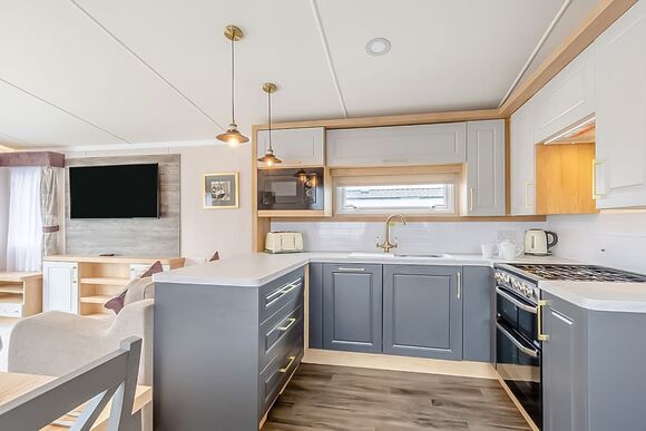 Gold Premium Caravan with parking & decking, Gold Premium Caravan with parking & decking P - St Minver, Rock