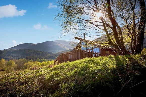 Golden Oak Hideaway Lochside 1 - Strathyre Lodges, Callander, Stirlingshire
