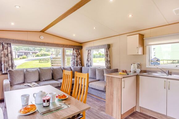 Bronze Caravan with parking - Sundrum Castle, Ayr, Ayrshire and Arran