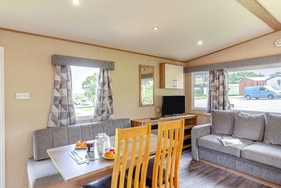 Bronze Caravan with parking - Sundrum Castle, Ayr, Ayrshire and Arran