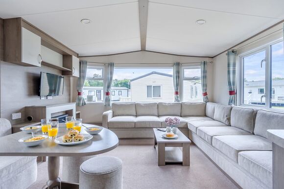 Gold Caravan with parking 6 P, Gold Caravan with parking 6 - Sundrum Castle, Ayr, Ayrshire and Arran