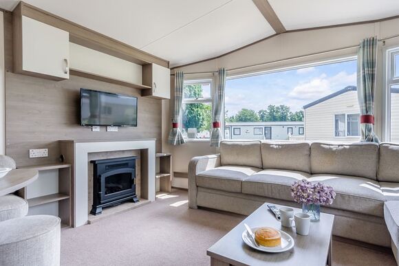 Gold Caravan with parking 6, Gold Caravan with parking 6 P - Sundrum Castle, Ayr, Ayrshire and Arran