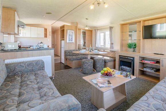 Gold 3 Bedroom Caravan, Sleeps 8 - Sundrum Castle, Ayr, Ayrshire and Arran
