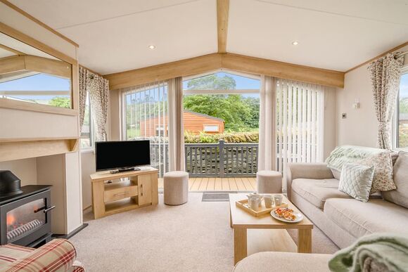 Gold Premium Caravan with parking - Sundrum Castle, Ayr, Ayrshire and Arran