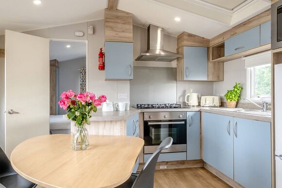 Silver Caravan with parking - Sundrum Castle, Ayr, Ayrshire and Arran