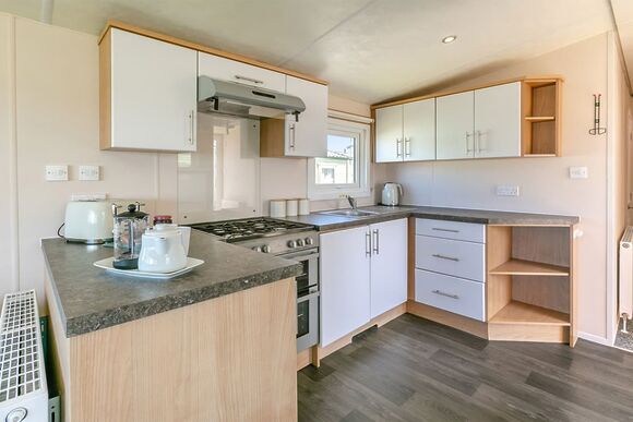 Gold Caravan with parking & decking P, Gold 2  Caravan slps 6  parking, decking, Gold Caravan with parking & decking - Sundrum Castle, Ayr, Ayrshire and Arran