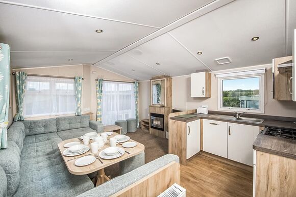 3 Bed Silver Caravan (Pet) - Sandaway Beach Holiday Park, Combe Martin