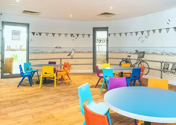 The kids&rsquo; area  